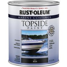 Rust-Oleum Marine Coatings Topside Paint 946 мл черная