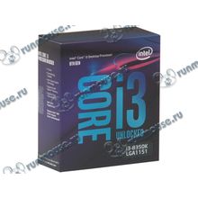 Процессор Intel "Core i3-8350K" (4.00ГГц, 4x256КБ+8МБ, EM64T, GPU) Socket1151 (Box) (ret) [141273]