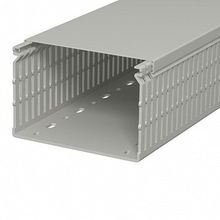 Распределительный кабельный канал LK4 N 80x120x2000 мм (ПВХ,серый) Тип: LK4 N 80120 (упак. 8 м) |  код. 6178236 | OBO Bettermann