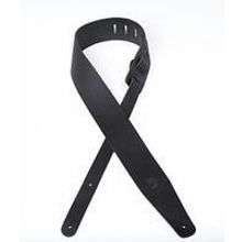 25TL00-DX Thick Leather Кожаный ремень для гитары, 63,5мм, черный, Planet Waves