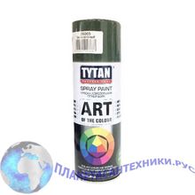 Спрей-краска Tytan RAL6005, темно-зеленая