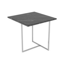 Слайн Стол журнальный Калифорния Бекко черный мрамор