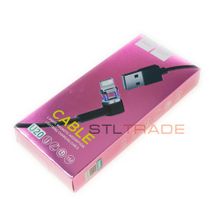 USB-кабель HOCO U20 L SHAPE магнитный, 1,2м для iPhone 5 6 черный