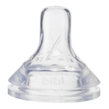 Bibi для бутылочки Happiness Natural силикон 0-2 мес. 2шт.