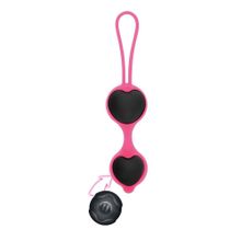 California Exotic Novelties Чёрные вагинальные шарики из силикона Coco Licious Kegel Balls