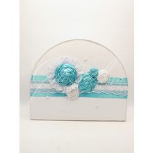 Свадебный сундучок с цветами Gilliann Lace Flowers BOX058