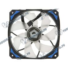 Вентилятор ID-Cooling "PL 12025-B" d120мм, 600-2200об. мин., подсветка (питание от мат.платы и разъема питания ATA HDD) (ret) [141124]