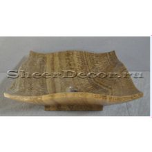 Раковина из дерева окаменелого Sheerdecor Ola 2732114 | Эксклюзивная раковина