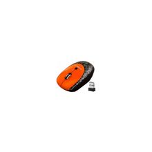 Мышь Crown CMM-919W Orange Black USB, оранжевый