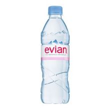 Безалкогольный напиток Эвиан, 0.500 л., 0.0%, негазированная, ПЭТ, 24