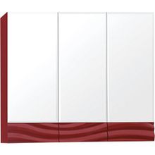 Зеркало-шкаф Style Line Вероника 80 Люкс, бордо