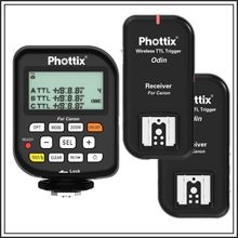 Синхронизатор Phottix Odin TTL для Canon v1.5 2 приемника в комп 8906