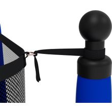 Каркасный батут SWOLLEN Lite 10 FT 305х305х238 см blue