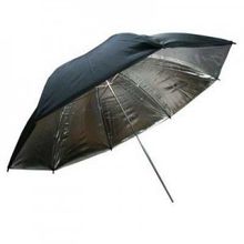Двухслойный зонт отражатель  Phottix S&B 101см (40") серебристо-черный