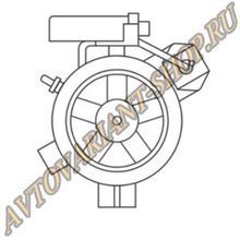 ШААЗ О30-0010-10 (Бензин, 3,48 кВт, 12В)