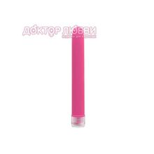 Вибратор розовый Neon Slim из супер-мягкого материала