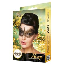 Джага-Джага Золотистая карнавальная маска  Авиор (золотистый)