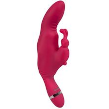 Розовый вибратор SASHAY VIBRATOR BUNNY I - 18 см.