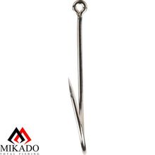 Крючки с поводками Mikado TROUT CAMPIONE № 2 NI   0.25 мм.   200 см. ( 10 шт.)