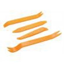 Набор инструментов для демонтажа желтый (4 предмета)  Карманы, Рамки, Переходники на ISO, Набор для демонтажа