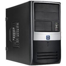 Корпус   Minitower INWIN EMR003  Black-Silver  MicroATX  450W (24+4+6пин)  6101405   6025204