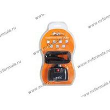 Прикуриватель на 2 гнезда AIRLINE ASP-2U-11 с 2 USB витой шнур