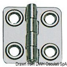 Osculati Hinge polished AISI316 44x46 mm, 38.829.02
