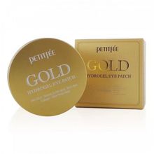 PETITFEE Gold Hydrogel Eye Patch Гидрогелевые патчи с золотом для кожи вокруг глаз