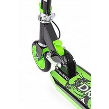 Самокат Small Rider Dragon со светом, звуком и дымом (зеленый)