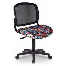 Бюрократ Стул компьютерный Бюрократ CH-296NX TATTOOчерный  черепа ID - 320705