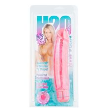 Seven Creations Розовый водонепроницаемый реалистик H2O MEGA MAN WATERPROOF VIBRATOR - 19 см. (розовый)