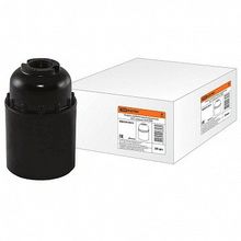 Патрон карболитовый подвесной, Е27, Черный Б Н |  код. SQ0335-0011 |  TDM