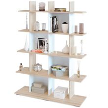 Сокол Стеллаж СТ-5 цвет дуб сонома белый ID - 292063