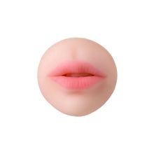 ToyFa Телесный двусторонний мастурбатор Pretty Mouth - ротик и вагина