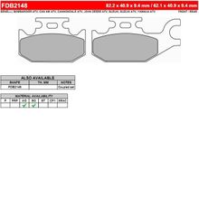 FERODO Тормозные колодки FERODO FDB2148EF