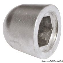 Osculati Zinc spare anode orig. ref. 201180, 43.070.31