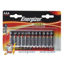 Батарейка Energizer MAX+Power Seal LR03 BL12