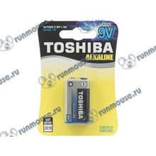 Батарейка Toshiba 9.0В 9V 6LR61 6LF22 (1шт. уп.) (ret) [129040]
