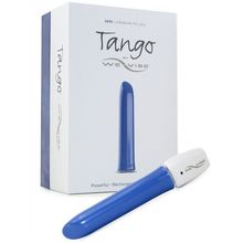 We-vibe Синий перезаряжаемый вибратор Tango Blue USB rechargeable - 9 см. (синий)