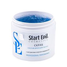 Скраб против вросших волос с экстрактами морских водорослей Start Epil 300мл