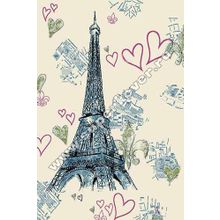 Ковер Crystal 2795-cream, 0.6 x 1.1