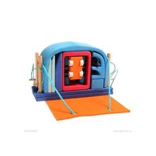 Мобильный Автоцентр синий (Grimms)