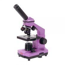 Микроскоп Микромед Эврика 40–400х в кейсе (аметист)