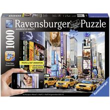 Ravensburger «Утро на Таймс-сквер» с видео-анимацией 1000 шт.