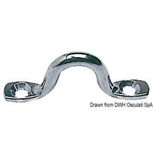 Osculati SS eye bridge 4x42 mm, 39.322.04
