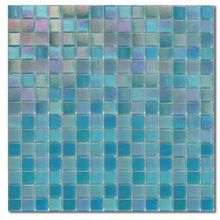 Смесь из стеклянной мозаики Rose Mosaic Sea Shine R+ (плитка 20x20 мм), матрица 327*327 мм (в коробке 2,14 м2)