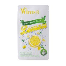 Маска с экстрактом лимона на нетканой основе Wims8 Lemon Daily Mask 10шт