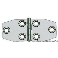Osculati Hinge polished AISI316 102x46 mm, 38.829.04