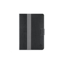 Кожаный чехол Belkin Striped Cover With Stand Black (Чёрный цвет) для iPad Mini