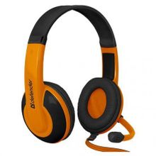 Гарнитура DEFENDER G-120 Warhead, игровая черно оранжевая (64099)